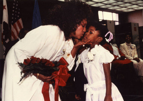 Mary Wilson and Young Girl