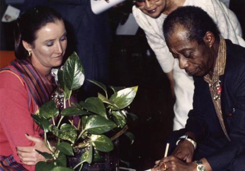 County Librarian and Honoree James Baldwin at African American Living Legends Program