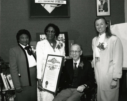 Delta Sigma Theta Members Pose for Photo