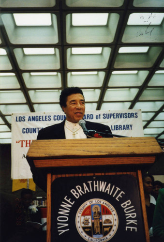 Smokey Robinson at the Podium