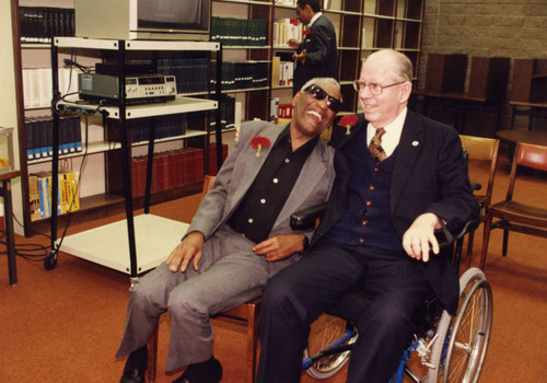 Ray Charles Talks with Kenneth Hahn