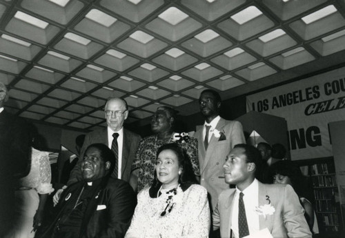 Honoree Coretta Scott King and Others Pose for Photo at African American Living Legends Program