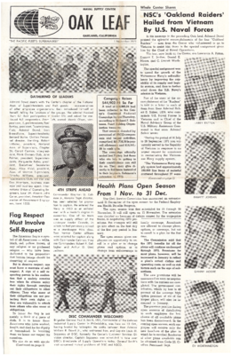 Oak Leaf newsletter 1971-11-01