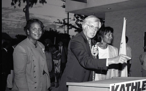 California Democratic Party campaign event, Los Angeles, 1994