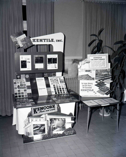 Merchandise display for Kentile Inc