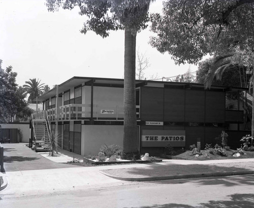 The Patios apartment building