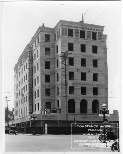 Constance Hotel, 1926