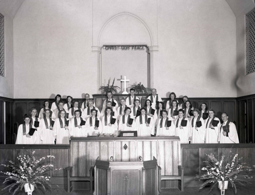 Woodnough. A church Choir (unidentified)