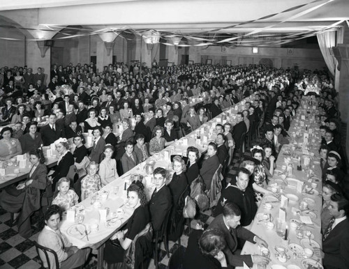 First Congregational Church parish dinner