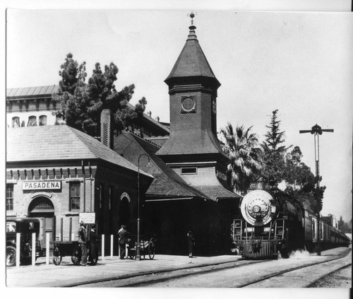 Santa Fe Railroad Pasadena Station