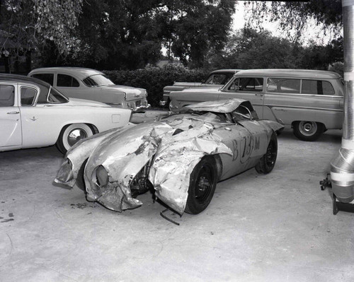 Damaged Race Car