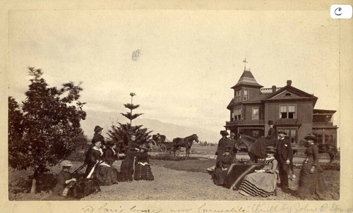Dr. Carr's home now Carmalita (built by John B. Springer (contracter) in 1886)