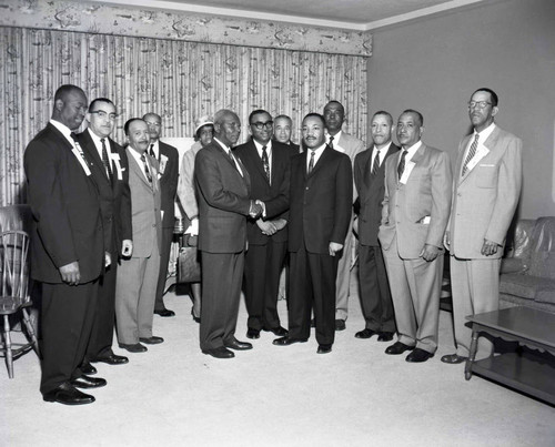 MLK Jr. with Friendship Baptist Church Members 4