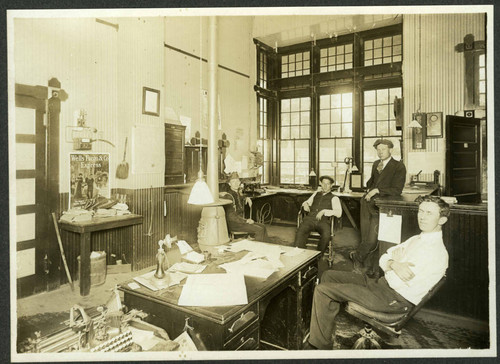 Wells Fargo Express Office, Interior