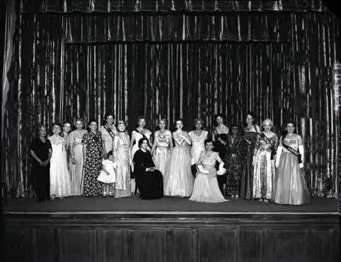 Group on stage at Shakespeare Club