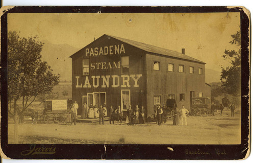 Pasadena Steam Laundry, Exterior