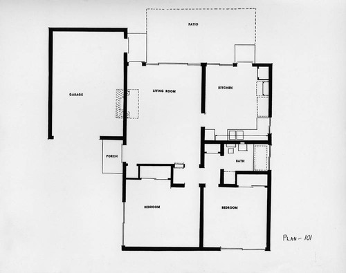 Drawing of a House Plan