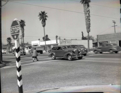 North side of the intersection of Colorado and Lotus