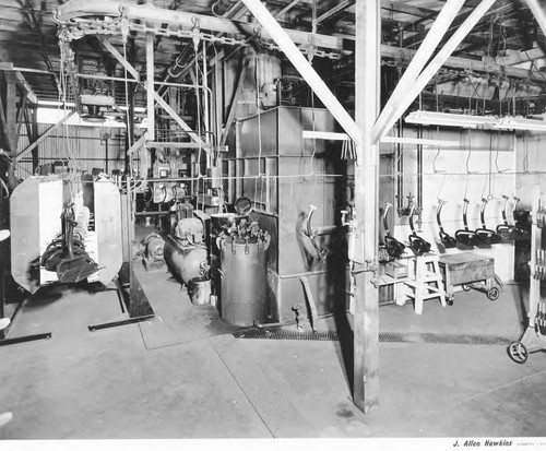 Shop Interior of Wheel-Craft Corporation in Azusa, CA