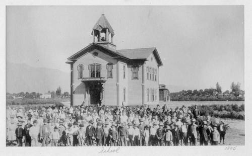 Central School, circa 1885