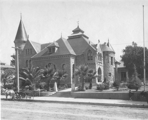 Pasadena Public Library, 1890s