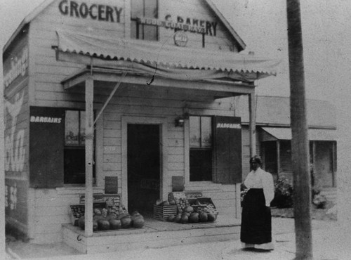 Carrie McAdoo's grocery store