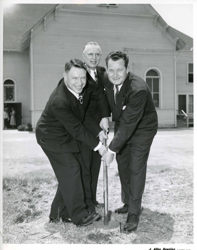 Formal groundbreaking of the Lake Avenue Congregational Church