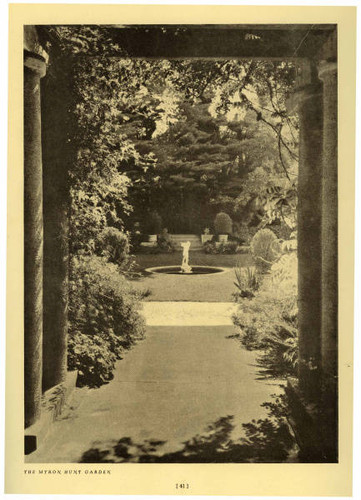 The Myron Hunt Garden