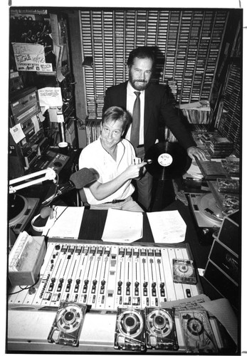 KROQ Control room