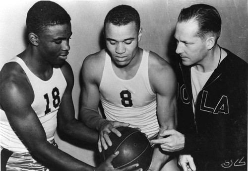 Jackie Robinson and Ray Bartlett