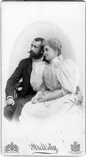 Eva and Adalbert Fenyes Wedding 1896