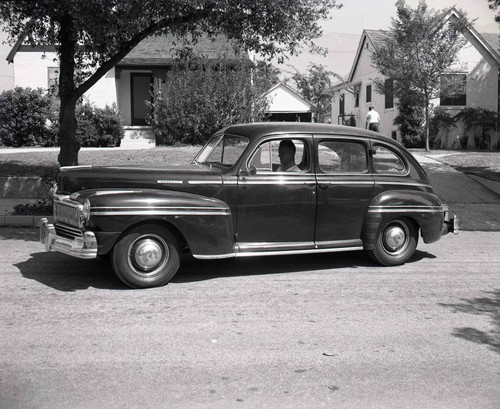 Left side of 1948 Mercury Eight