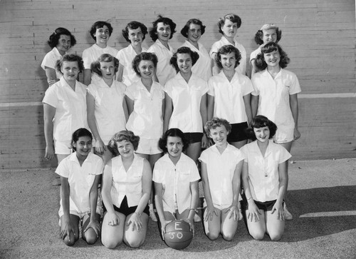 Portrait of a Girl's Basketball Team