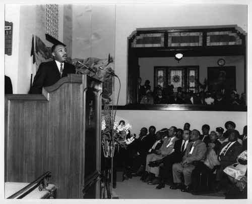 Martin Luther King Jr at Friendship Baptist Church