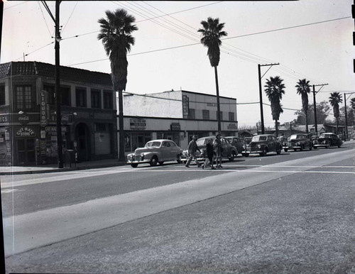 South side of the intersection of Colorado and Lotus
