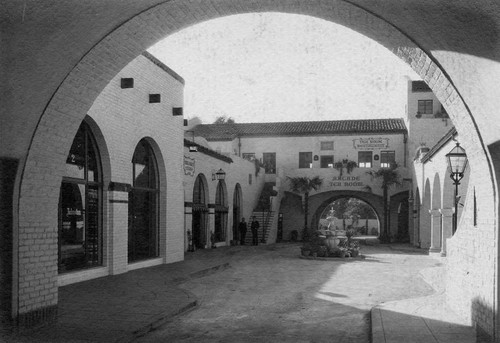 Arcade Building, courtyard