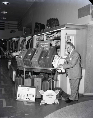 Luggage display