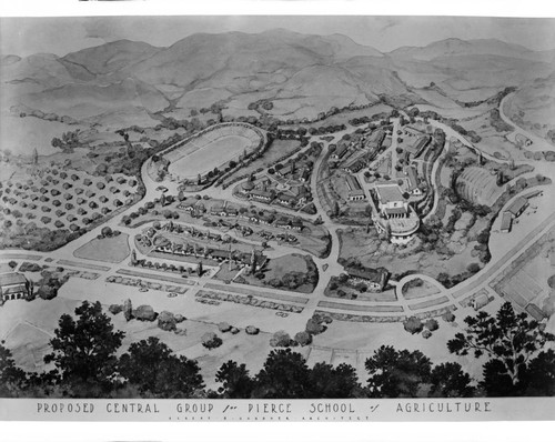 Proposed Central Group for Pierce School of Agriculture