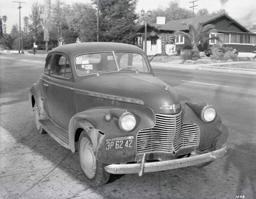 James Ingham & Co. Auto collision damage photo