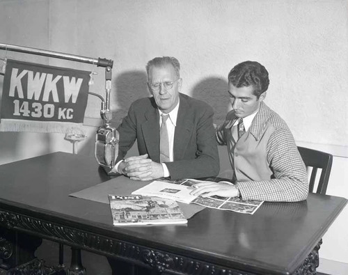 Two Men at KWKW