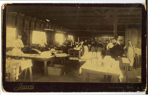 Pasadena Steam Laundry, interior