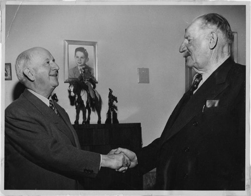 Ray "Pop" Whitten with Austrian Consul