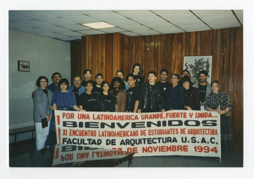 Delegation of Woodbury Architecture Students Visits South America, 1994