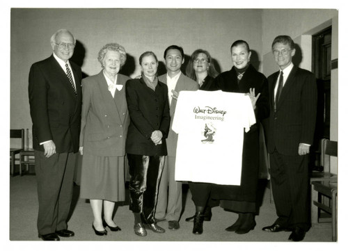 Kenneth P. Wong with Members of the Woodbury University Campus Community