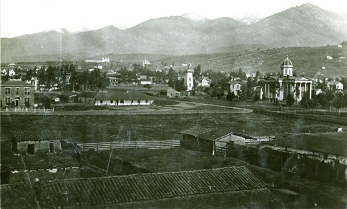 Panoramic of Santa Barbara Looking North