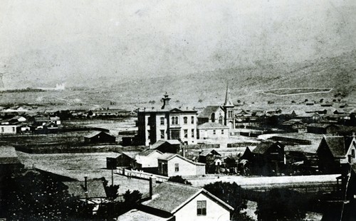 Panoramic of Santa Barbara Looking North