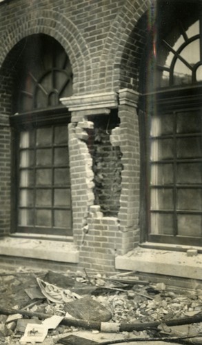 Santa Barbara 1925 Earthquake Damage - Arlington Hotel