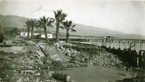 Flood damage - Cabrillo Blvd