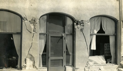 Santa Barbara 1925 Earthquake Damage - Carrillo Hotel