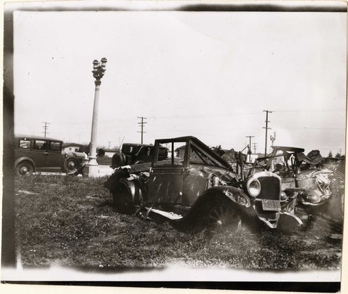 Earthquake damage - Long Beach, California 1933